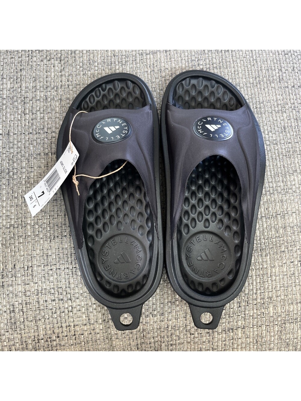 Adidas Stella McCartney Sandals Women’s Size 7 Black $175 - RARE - NICE w/ Tags